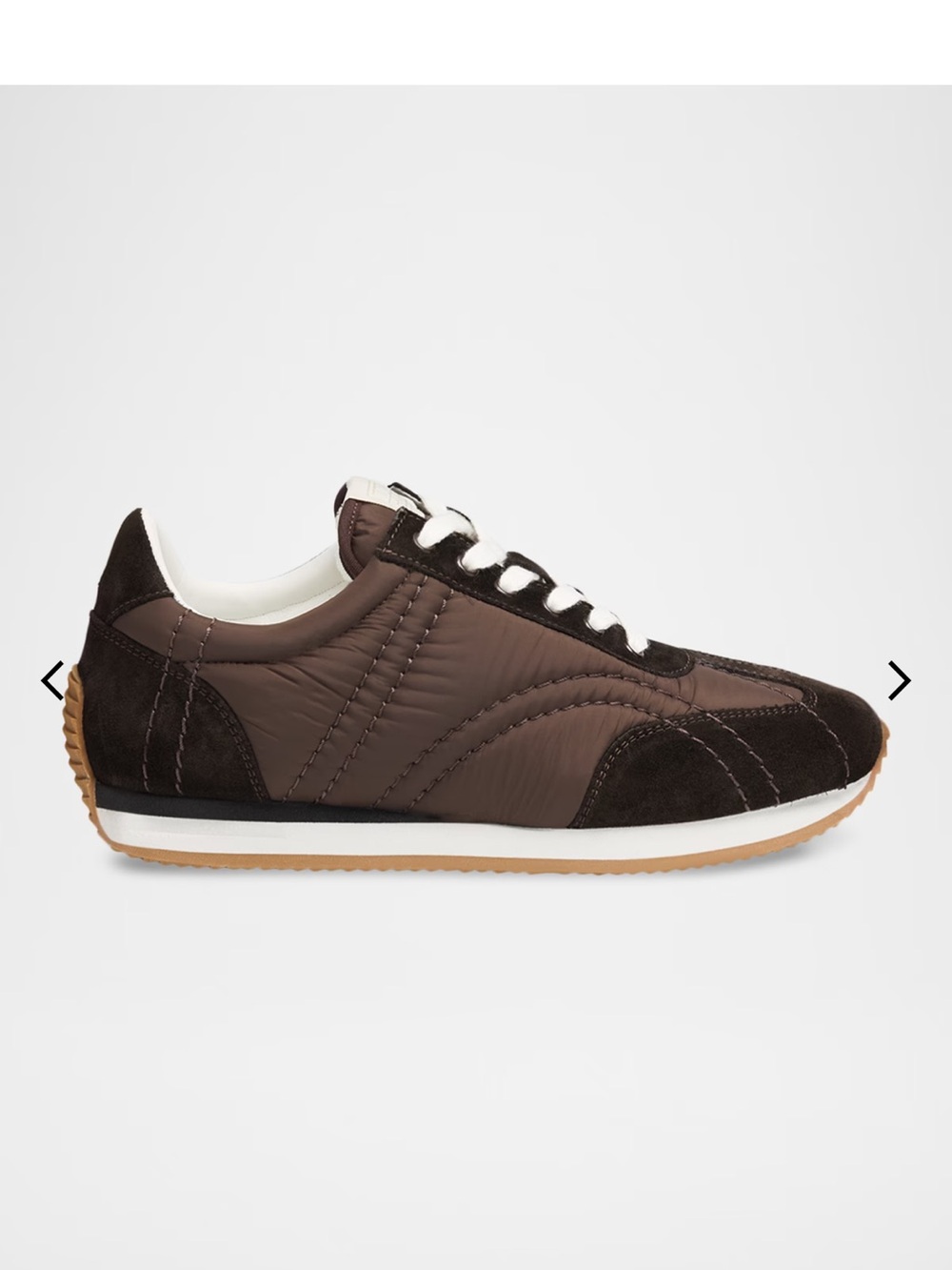 Toteme Sport Sneakers in Espresso
